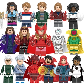 Bộ Đồ Chơi Lego Họa Tiết Siêu Anh Hùng Cho Bé