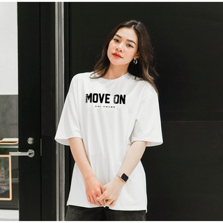 Áo thun tay lỡ Amihouse phông form rộng move on