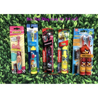 Bàn chải đánh răng dùng pin trẻ em 3-6 tuổi