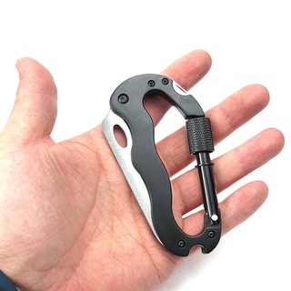 Móc khóa đa năng Carbiner 6IN1