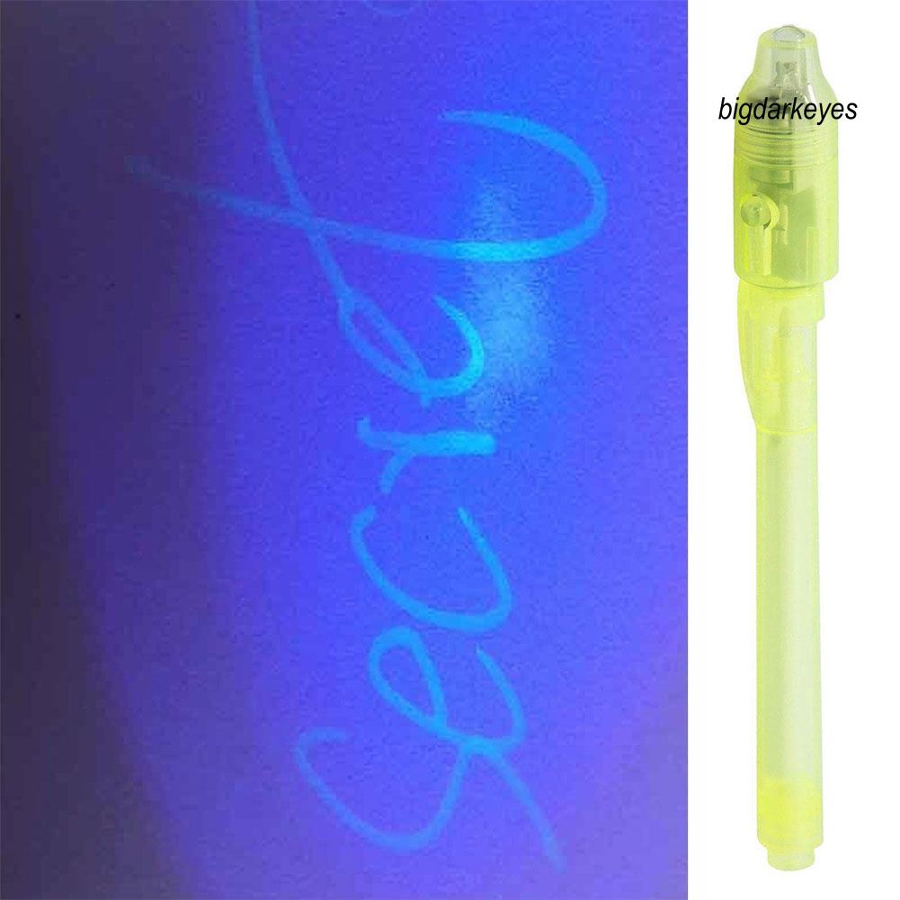 Bút Đèn LED Mực Tím An Toàn Bí Mật