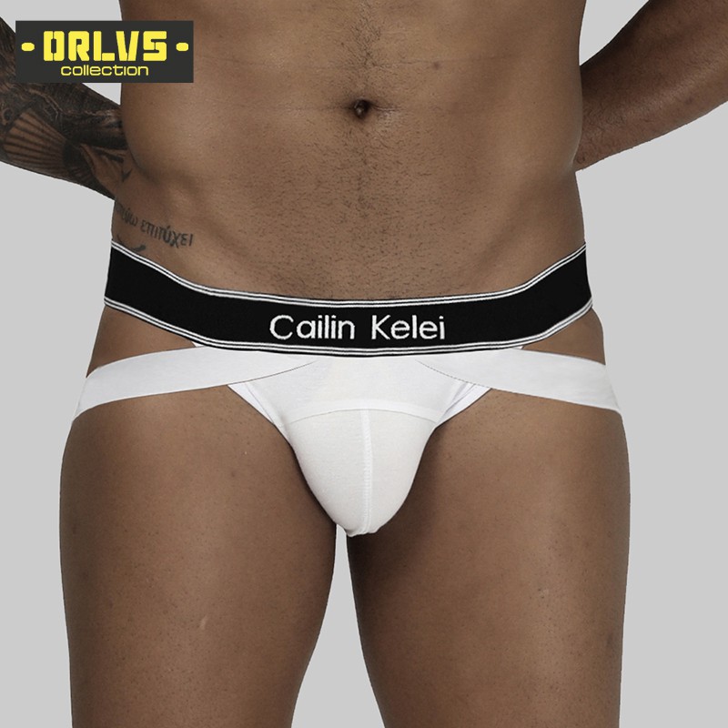 ORLVS Quần lót dây cotton mềm mại gợi cảm cho nam CK1501