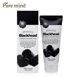 Sữa rửa mặt sạch sâu pure mind blackhead so fresh 100ml - hàn quốc chính hãng