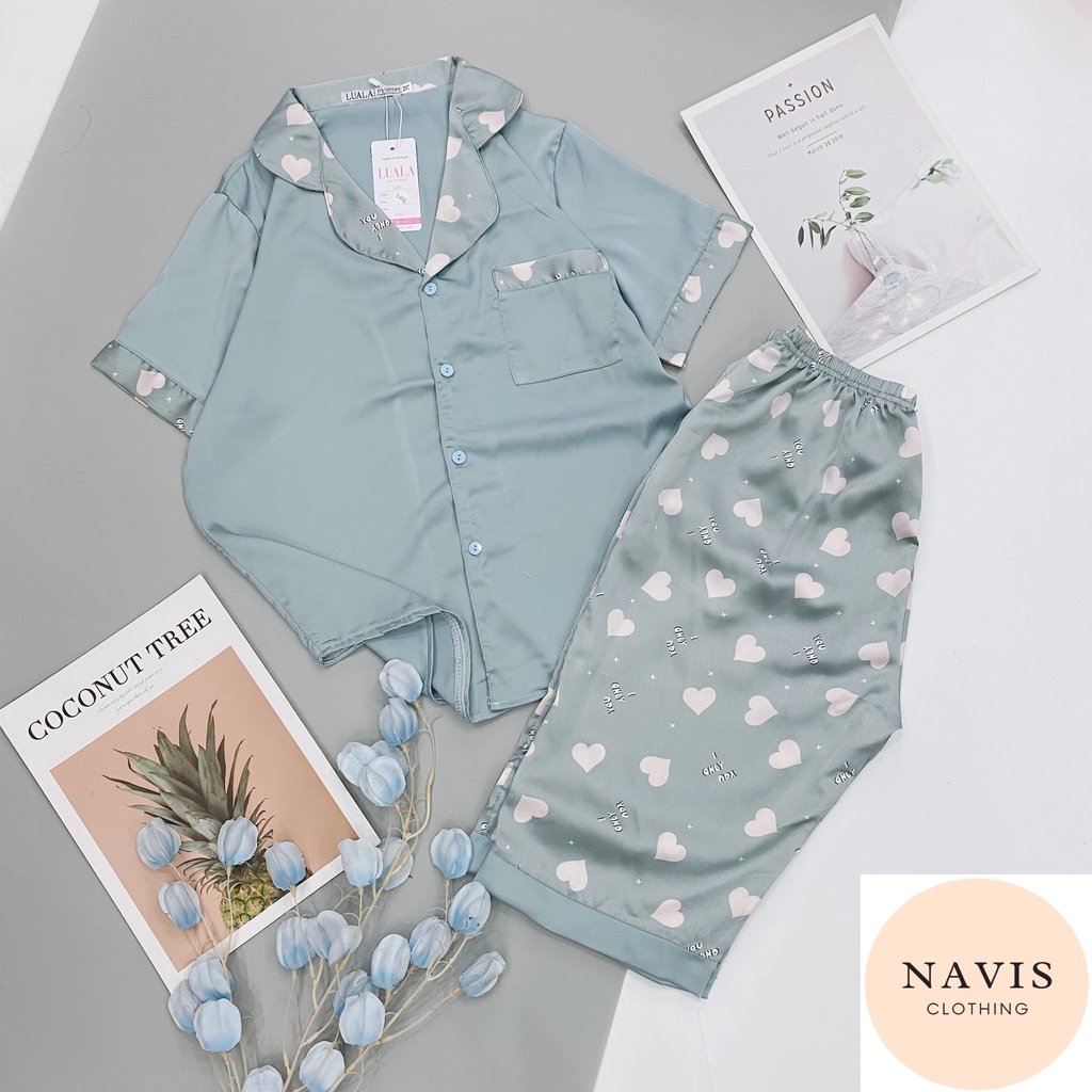 [XẢ KHO] Pijama Lụa Lửng Mẫu Mới 2022 | BigBuy360 - bigbuy360.vn