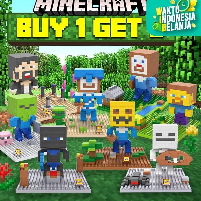 Mô Hình Đồ Chơi Minecraft Mua 1 Get 3