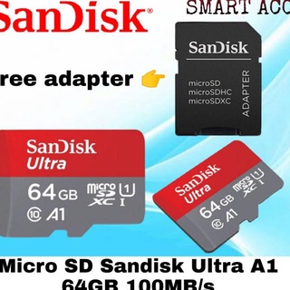 Sandisk Ultra A1 Micro SD 64GB 100Mb / s 02