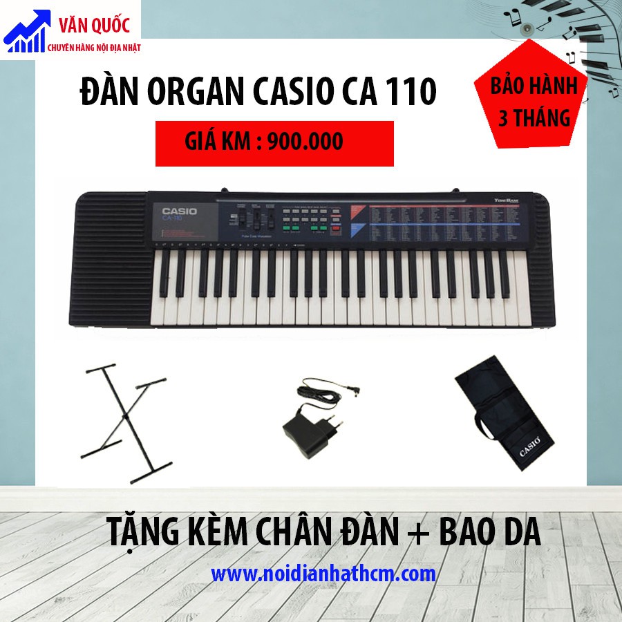 ĐÀN ORGAN CASIO CA 110 HÀNG NỘI ĐỊA NHẬT