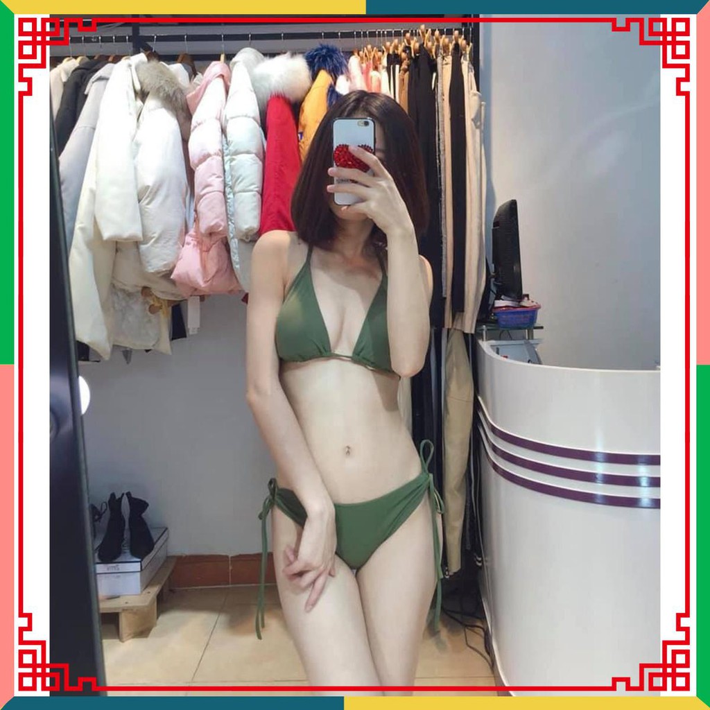 Lá Trò ~  Bikini hai mảnh rêu đẹp sexy ( Ảnh chụp thật 100%) ~ bikini siêu đẹp