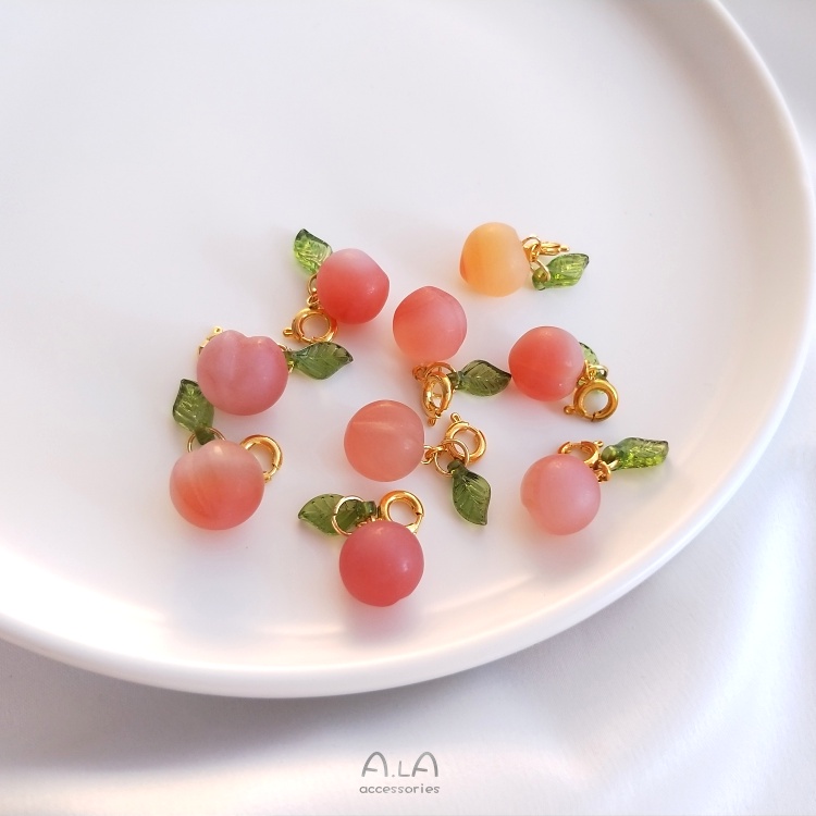 █A.ιA゜14K Vàng●〔 1 Cái〕°Mặt Dây Chuyền/ Khuyên Tai/ Vòng Tay/ Mặt Đá Mã Não Tự Nhiên Độc Đáo