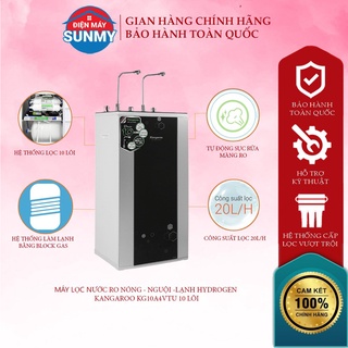 Máy Lọc Nước RO Kangaroo KG10A4 VTU ( KG100HK) Hydrogen 10 Cấp Lọc 3 Chế Độ Nóng Nguội Lạnh