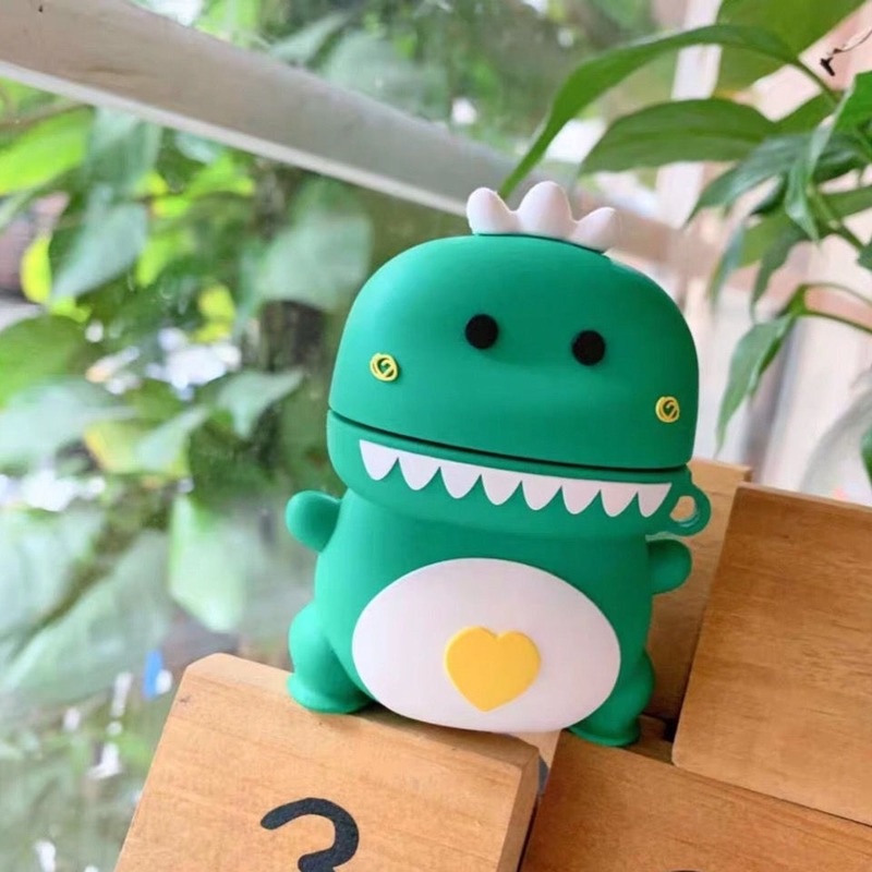 Vỏ Bảo Vệ Hộp Sạc Tai Nghe Remax TWS-10 Mềm Họa Tiết Hoạt Hình Động Vật Dễ Thương Sáng Tạo