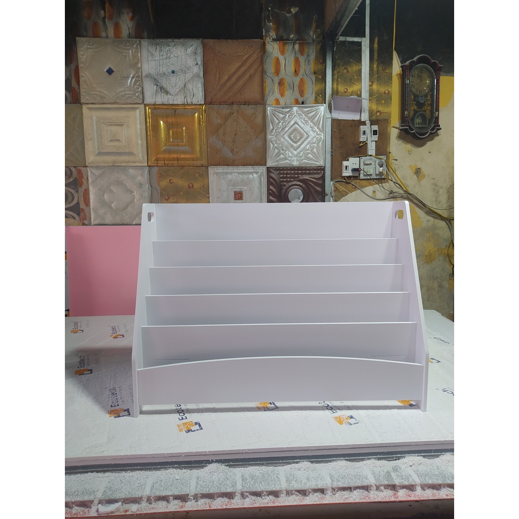 Kệ sách 5 tầng cho bé tự tháo lắp đa năng