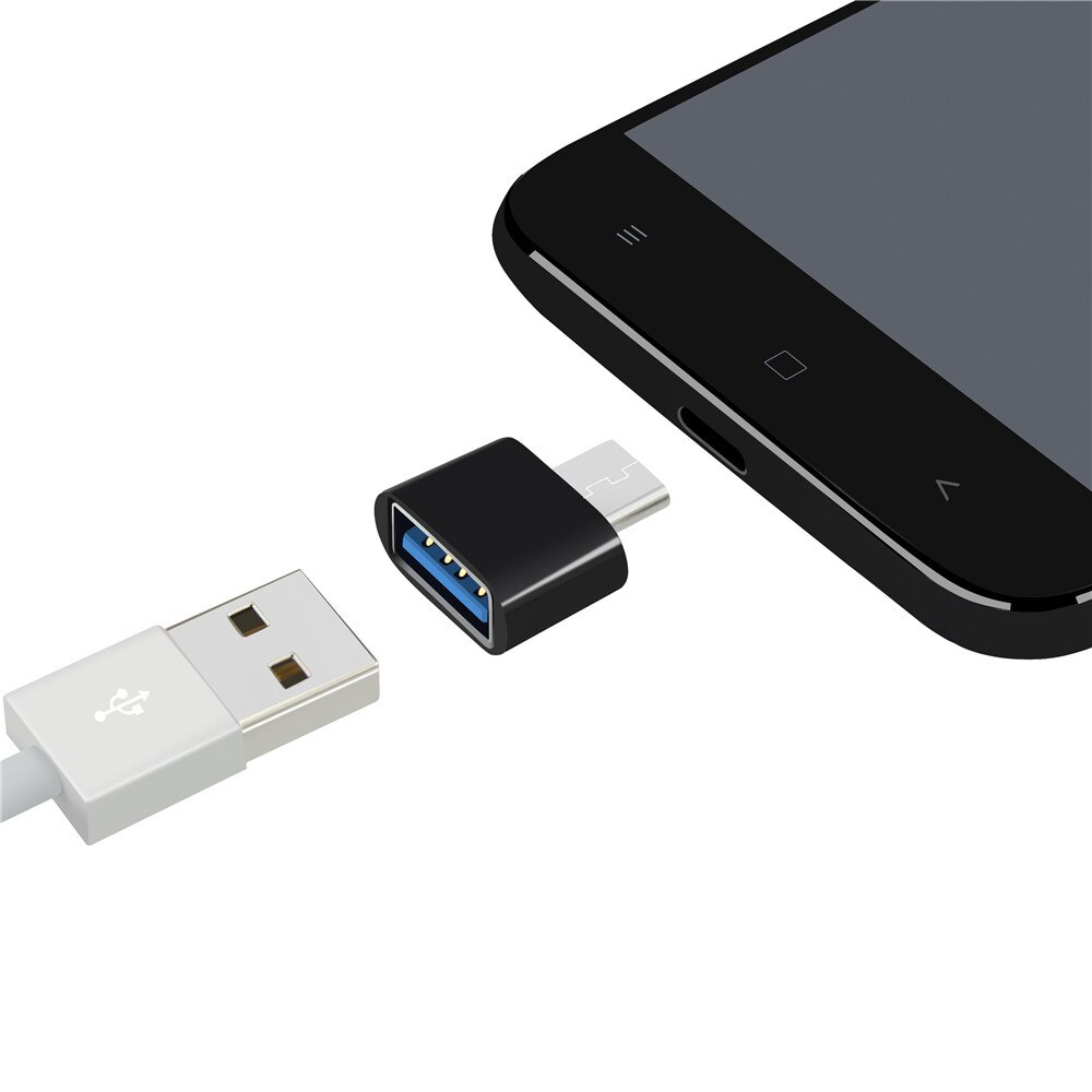 Set 5 đầu chuyển đổi từ USB-C sang USB Type C OTG chuyên dụng cho điện thoại
