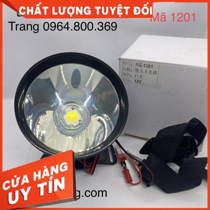 Đèn kẹp bình ác quy 12V 500W sáng rộng Đèn pin siêu sáng