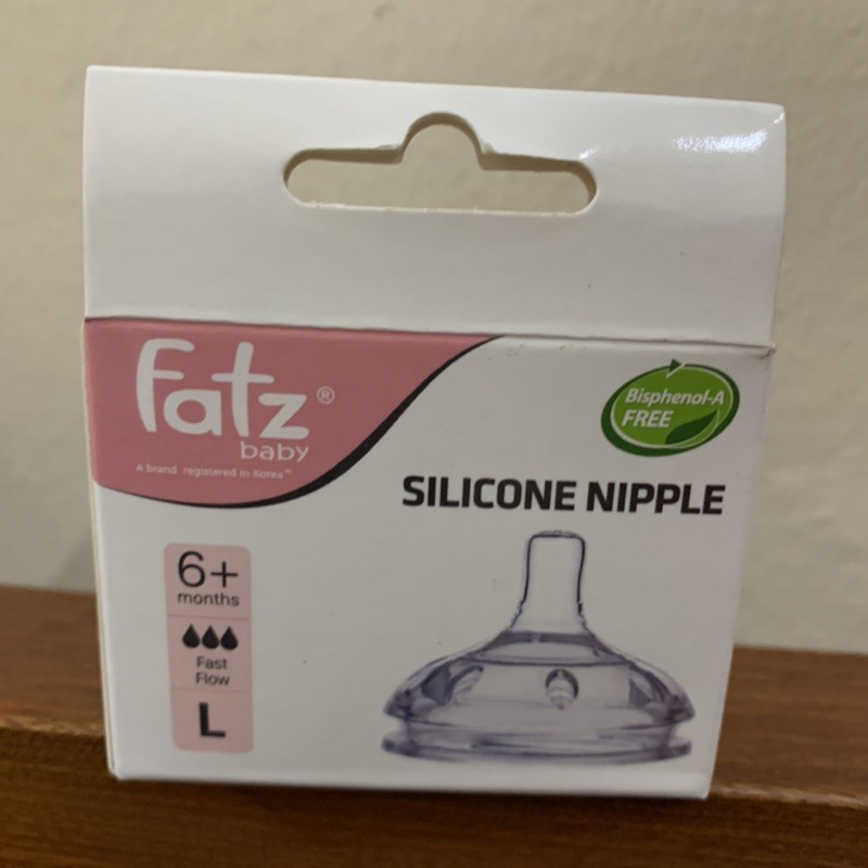 Núm ty thay thế cho Bình sữa Silicon Fatz , Comotomo Đủ Size