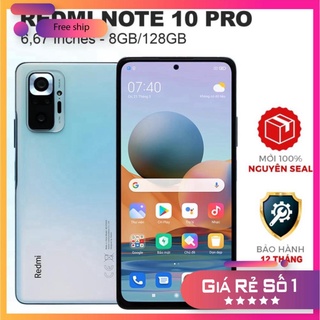 Điện thoại Xiaomi Redmi Note 10 Pro (8GB/128GB) Chính hãng 100% nguyên seal -  Bảo Hành 12 Tháng