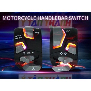 Cùm Công Tắc Light Master Cho Xe Máy