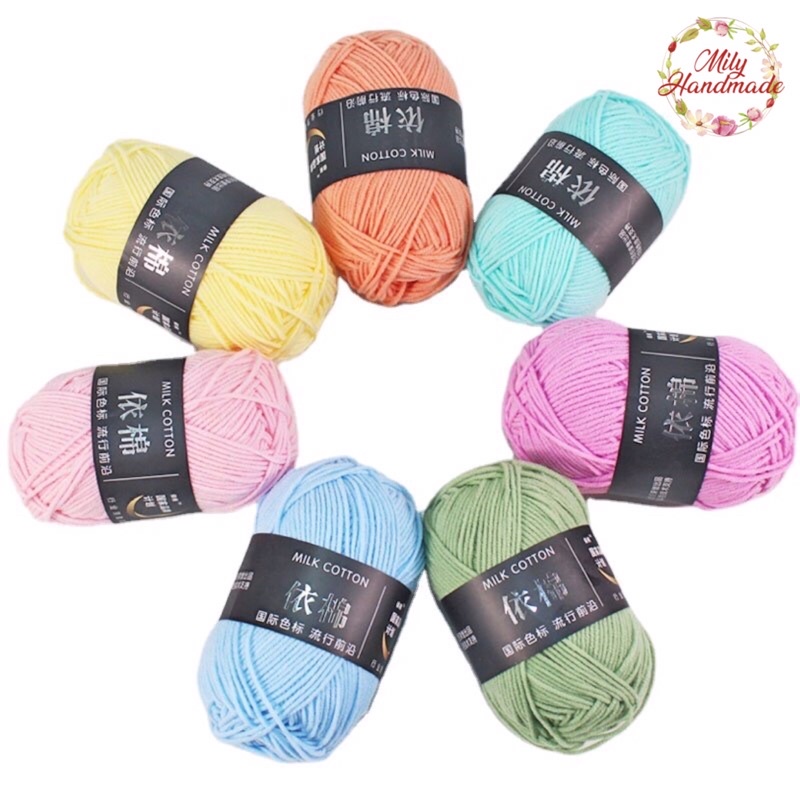 Len Milk cotton 50gr