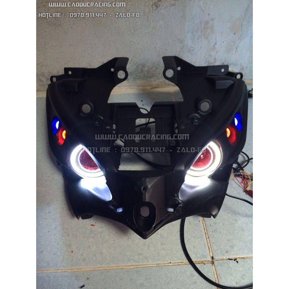 Mắt cú Ex135 - Exciter 2011 - sáng trắng - www.caoducracing.com