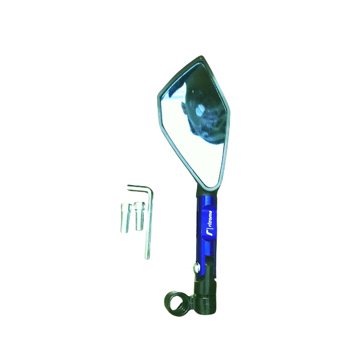 Kính chiếu hậu 5 cạnh bên trái có thể xoay gập gương chiếu hậu lắp đa năng cho mọi dòng xe  -G5CL