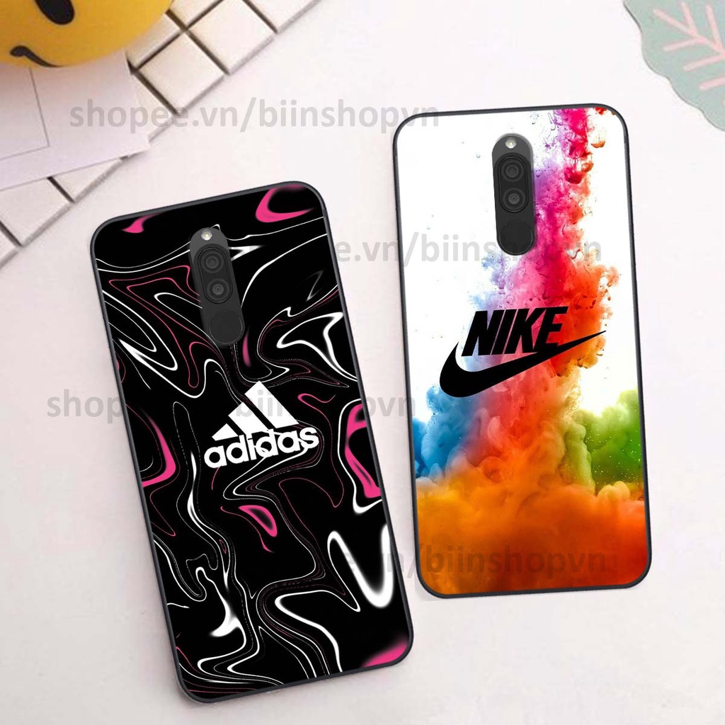 Ốp Xiaomi Redmi 8 in hình thương hiệu nhiều màu sắc thể thao cá tính thời trang