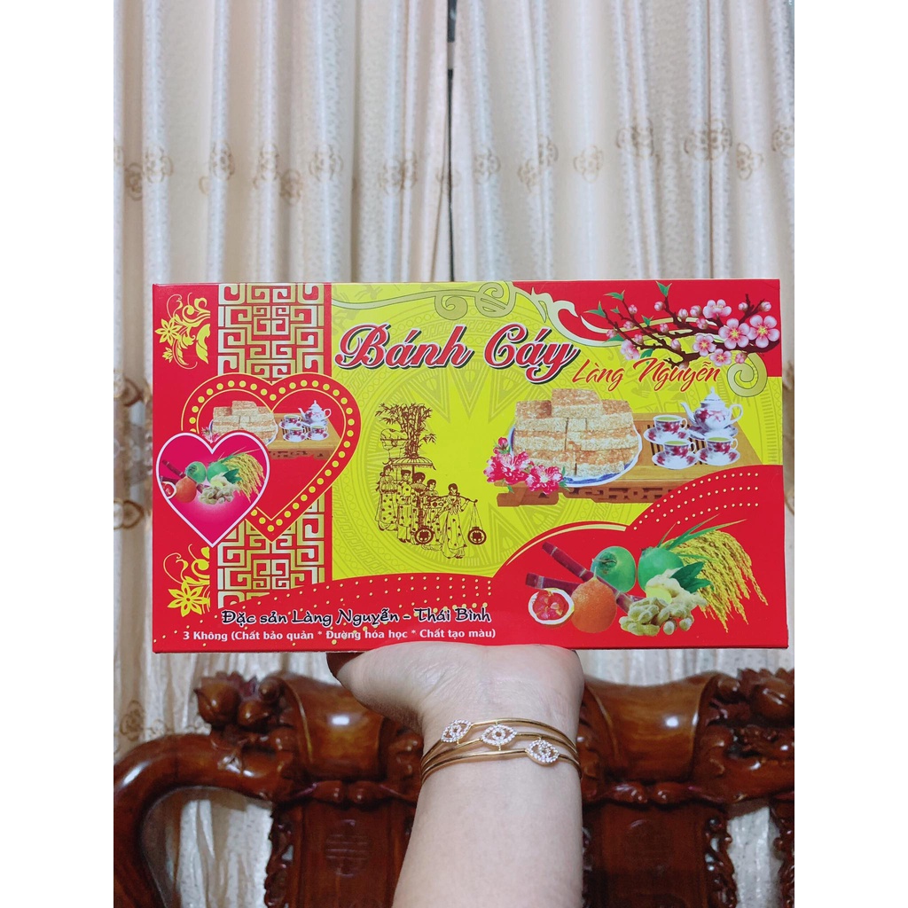 Bánh cáy làng Nguyễn đặc biệt - 500gr - sản phẩm nhà làm theo công thức gia truyền