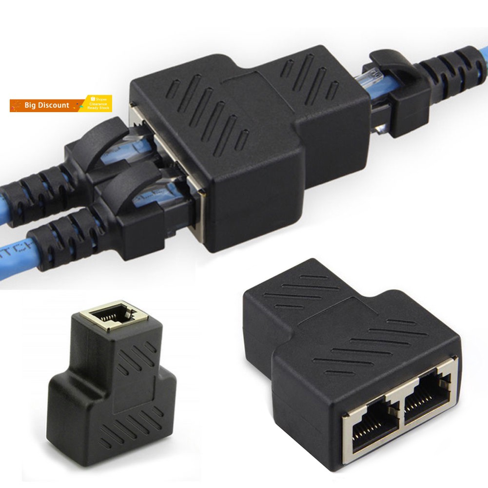 Bộ Chia Mạng Lan 1 Ra 2 Cho Rj45