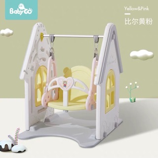 Comboo cầu trượt kèm xích đu oder ib phí ship Nhung