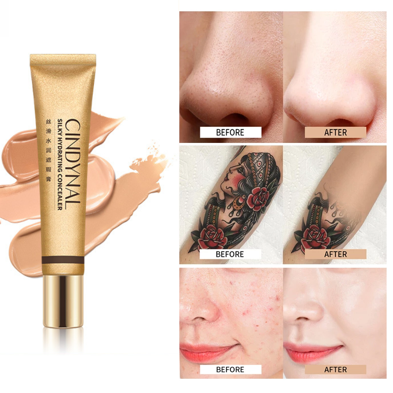(Hàng Mới Về) Kem Nền Che Khuyết Điểm Dưỡng Ẩm Che Phủ Tàn Nhang Mụn Và Quầng Thâm
