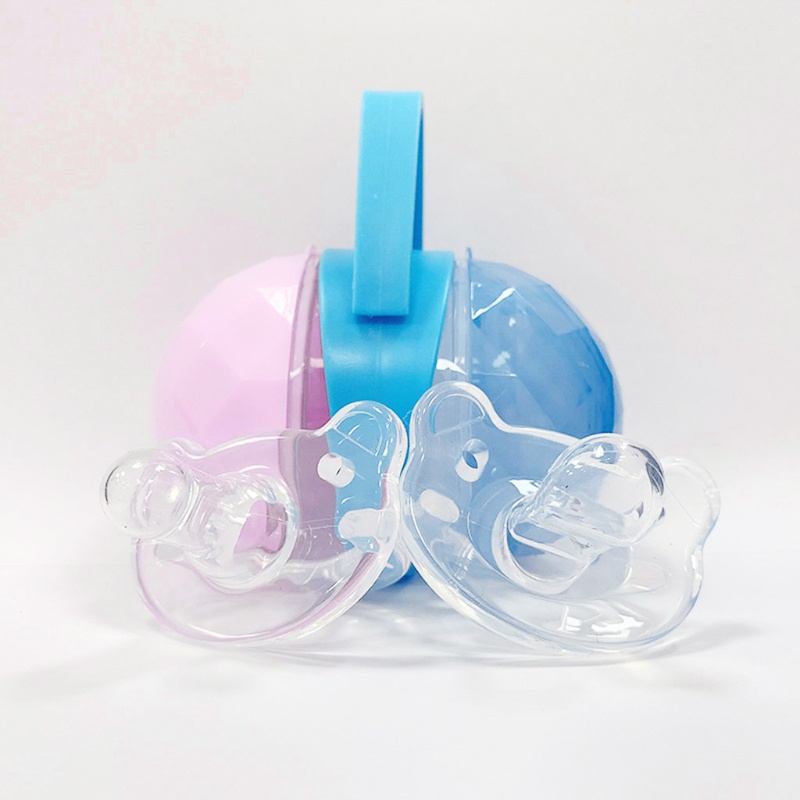 Giá Đỡ Núm Vú Giả Chống Bụi Bằng PP Nhỏ Gọn Tiện Lợi Dành Cho Bé
