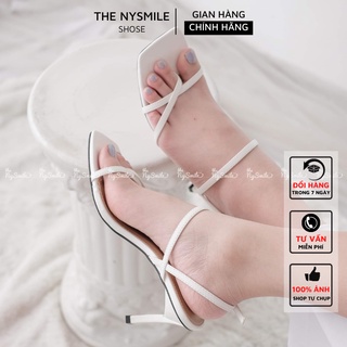 Giày cao gót mũi vuông 5cm - THE NYSMILE - Gót nhọn kẹp ngón công sở - thumbnail