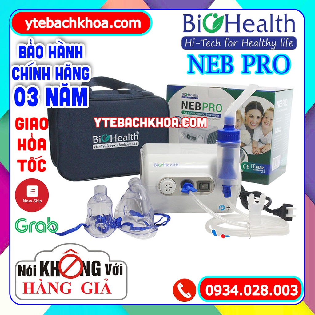 MÁY XÔNG MŨI HỌNG BIOHEALTH NEB PRO