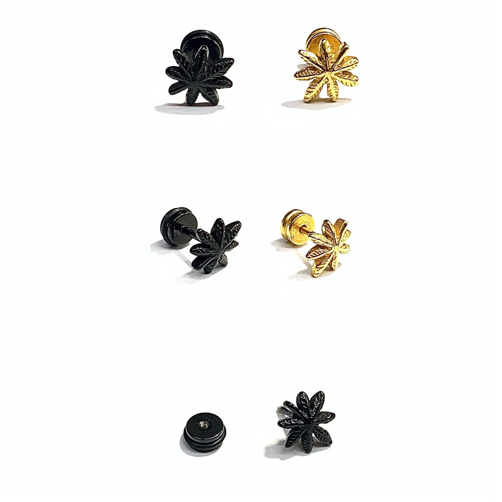 KHUYÊN TAI HÌNH LÁ CẦN CAO CẤP - KHUYÊN THÉP KO GỈ