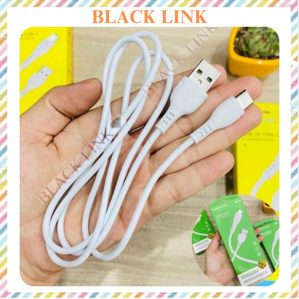 Dây Cáp Sạc BOROFONE BX51 TypeC - Micro USB - Dây Cáp Sạc Nhanh Pin Dự Phòng Tai Nghe Bluetooth Không Dây I12 Điện Thoại