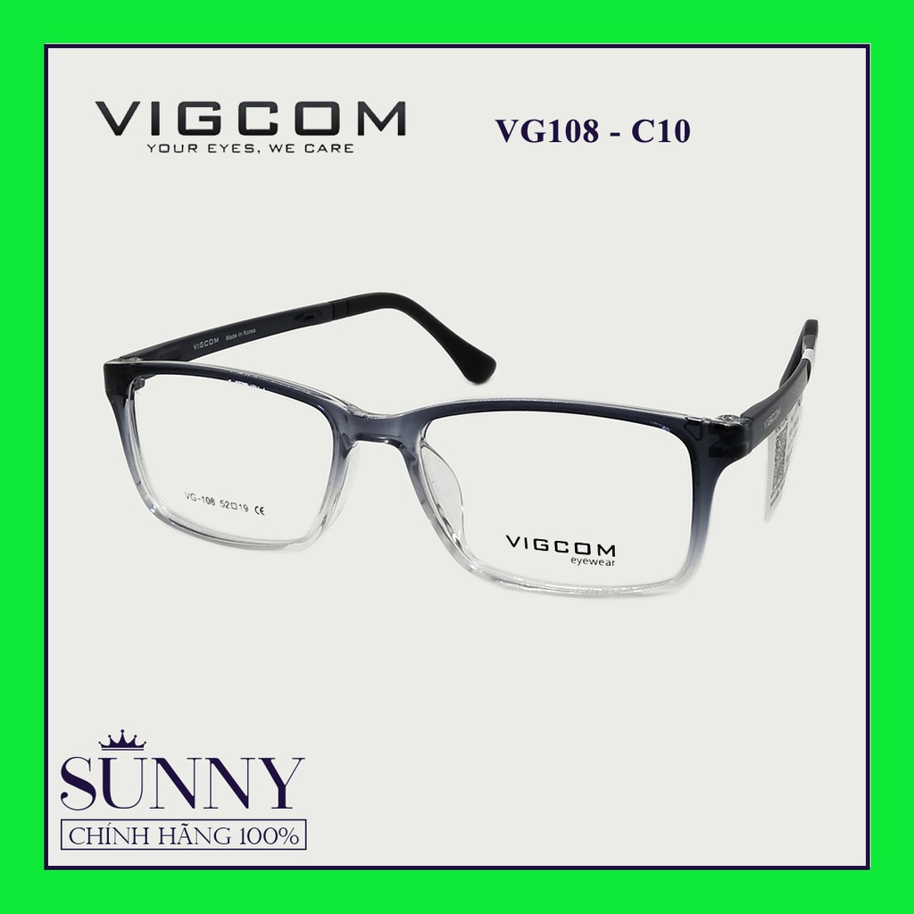 Gọng kính thời trang VIGCOM - NHIỀU MÀU SẮC - VG108