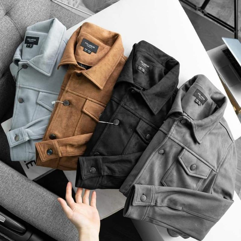 Áo Khoác da lộn nhập khẩu MK Shop