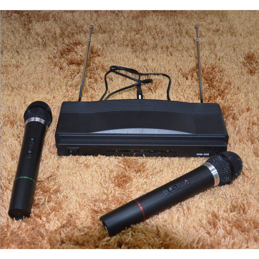 Micro không dây hát karaoke WM - 307