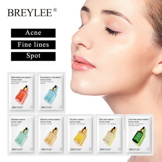 BREYLEE Bộ 10 Mặt Nạ Ngủ Chăm Sóc Da Mặt Làm Sáng Da 25ml*10