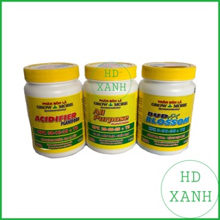 Bộ 3 phân bón là growmore 100g cực chất.