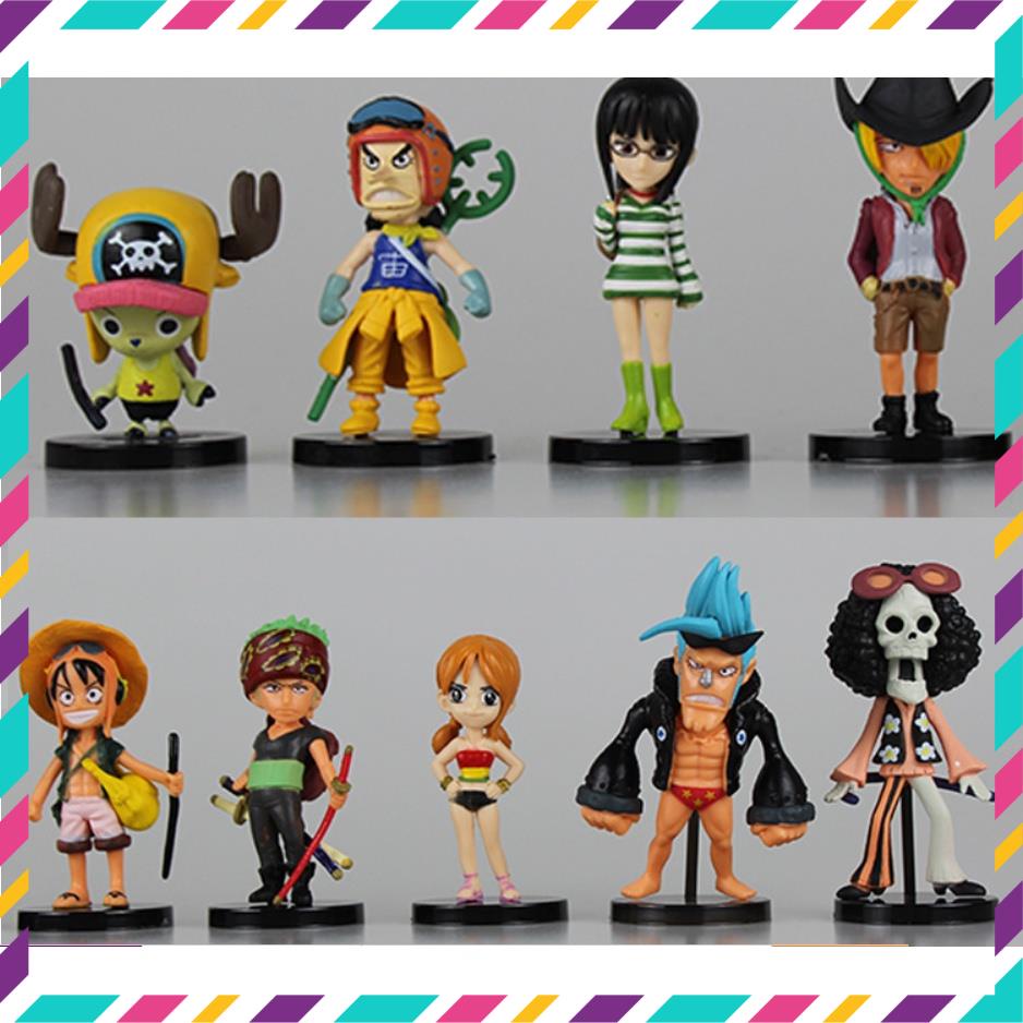 Mô Hình OnePiece ChiBi, Đảo Hải Tặc, Zoro, Luffy, chopper