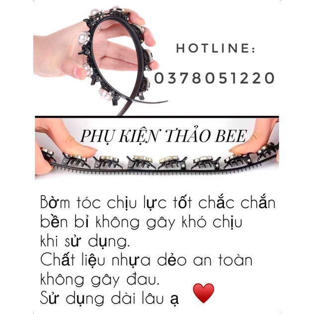 [Hottrend] Bờm kẹp tóc phong cách Hàn Quốc xinh xắn cho nữ- Giá rẻ