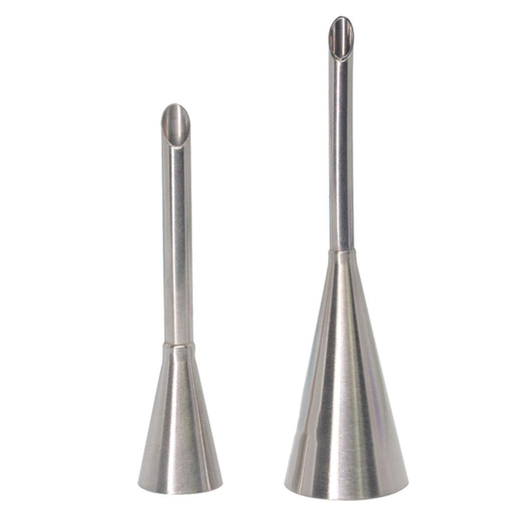 Set 2 Đầu Trang Trí Kem Cho Bánh Bằng Thép Không Rỉ Cao Cấp
