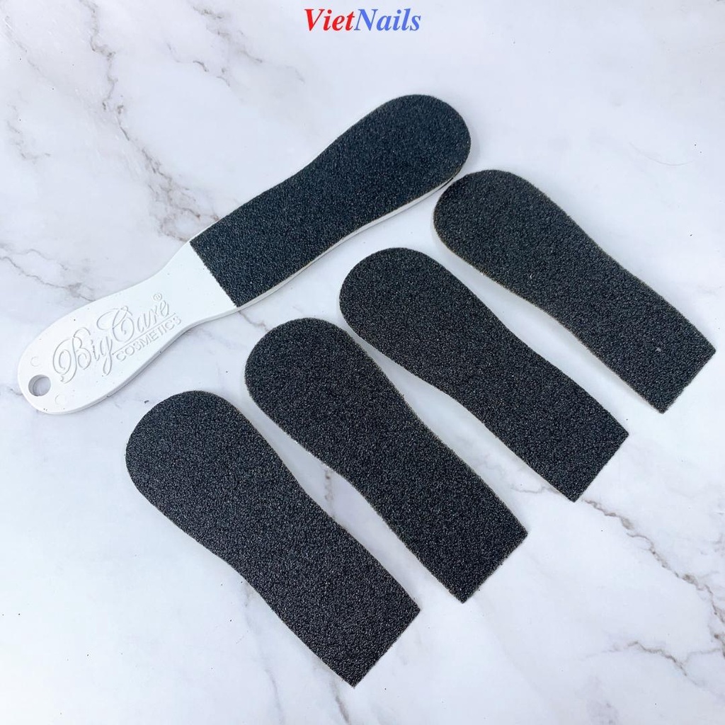 Cây Chà Gót Tẩy Tế Bào Cán Nhựa Dài 22cm - Cây Chà Gót Cán Nhựa Tặng Kèm Miếng Nhám Thay Thế