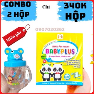 Siro ăn ngon baby plus, giúp bé ăn ngon, ngủ ngon, tiêu hóa tốt