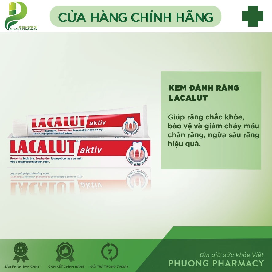 Kem đánh răng Lacalut White 75ml