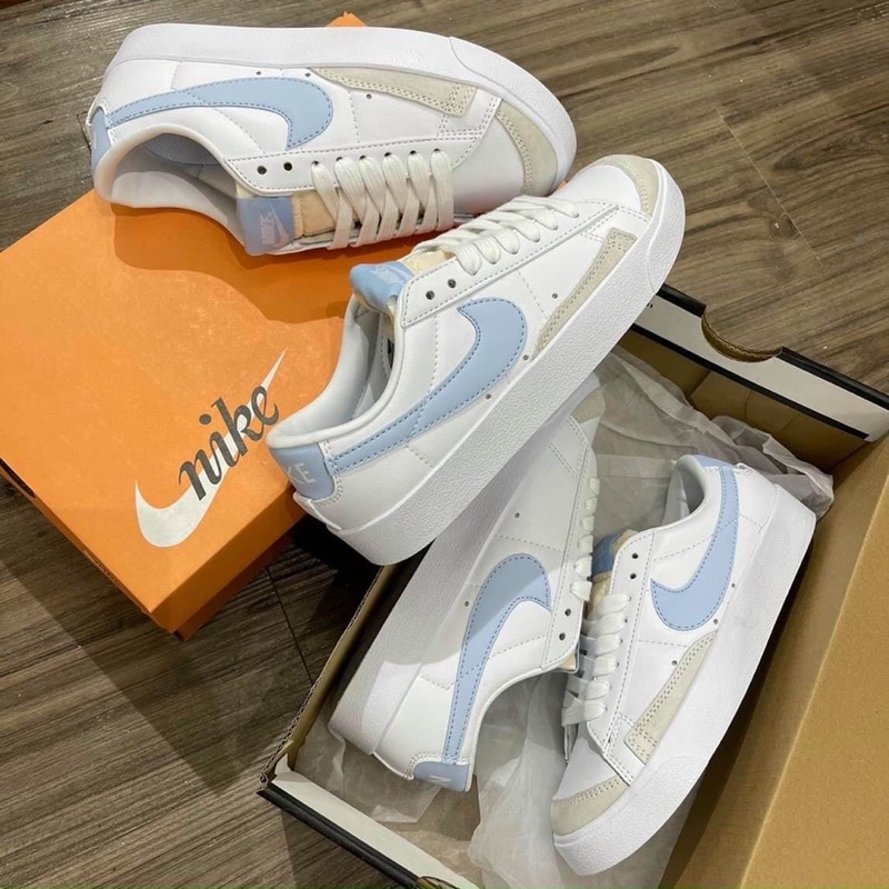 GIÀY BLAZER LOW 77 GHOST BLU 1:1 SC [ FREESHIP + BOX ]