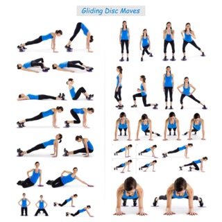 Đĩa trượt thể thao Gliding Disc MEFITVN