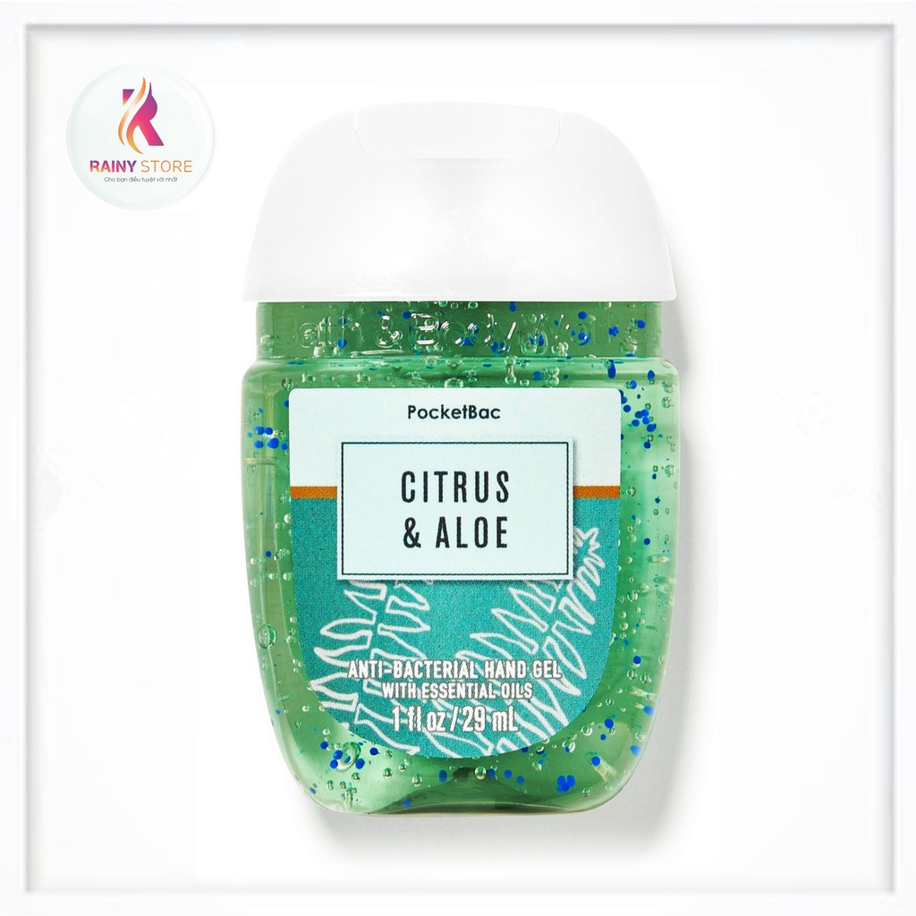 Gel rửa tay khô Bath &amp; Body Works Citrus &amp; Aloe 29ml