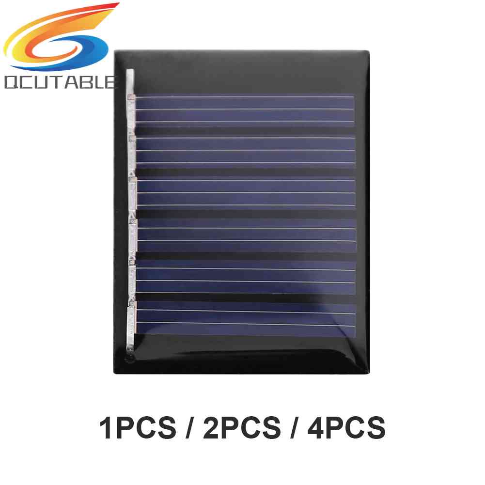 1 / 2 / 4 Tấm Pin Năng Lượng Mặt Trời Mini 40X30Mm 0.15W 3V