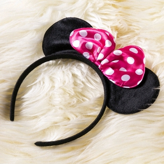 Cài Tóc Nơ Họa Tiết Chấm Bi Xinh Xắn Cho Bé Gái